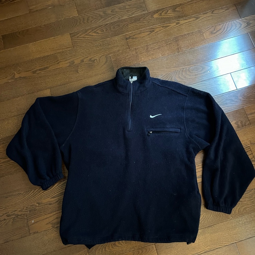 Vintage Nike Fleece Quarter Zip - Picture 1 of 2